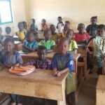 Elèves de l'école de BOSSANGOA